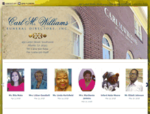 Tablet Screenshot of carlmwilliams.com